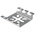 Cablofil International Universal Mounting Plate Pre-Galvanised Steel Cable Tray Accessory