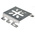 Cablofil International Universal Mounting Plate Pre-Galvanised Steel Cable Tray Accessory