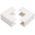 RS PRO PVC Cable Trunking Accessory, 38 x 16mm
