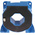 LEM LF Series Current Transformer, 1500A Input, 1500:1, 200 mArms Output, 40.5mm Bore, 15 → 24 V