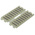 INA Double Flat Cage Assembly for Needle Rollers, 9 rollers per cage, 3mm roller diameter