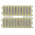 INA Double Flat Cage Assembly for Needle Rollers, 10 rollers per cage, 3.5mm roller diameter