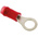 TE Connectivity, PIDG Insulated Ring Terminal, M5 Stud Size, 0.25mm² to 1.6mm² Wire Size, Red