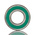 SKF 6206-2RZ Single Row Deep Groove Ball Bearing- Non Contact Seals On Both Sides 30mm I.D, 62mm O.D