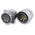 Amphenol Air LB 4 Way Circular Connector Receptacle, Socket Contacts