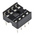 Winslow, W3100 2.54mm Pitch Vertical 8 Way, Through Hole Stamped Pin Open Frame IC Dip Socket, 10A