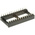 Winslow, W3100 2.54mm Pitch Vertical 28 Way, Through Hole Stamped Pin Open Frame IC Dip Socket, 10A