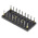 Winslow Straight Through Hole Mount 1.27 mm, 2.54 mm Pitch IC Socket Adapter, 18 Pin Female SOP to 18 Pin Male DIP