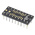 Winslow Straight Through Hole Mount 1.27 mm, 2.54 mm Pitch IC Socket Adapter, 18 Pin Female SOP to 18 Pin Male DIP