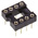 Winslow 2.54mm Pitch Vertical 8 Way, Through Hole Turned Pin Open Frame IC Dip Socket, 5A