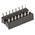 ASSMANN WSW 2.54mm Pitch Vertical 16 Way, Through Hole Stamped Pin Open Frame IC Dip Socket, 1A