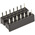 ASSMANN WSW 2.54mm Pitch Vertical 14 Way, Through Hole Stamped Pin Open Frame IC Dip Socket, 1A