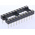 Preci-Dip 2.54mm Pitch Vertical 20 Way, Through Hole Turned Pin Open Frame IC Dip Socket, 1A