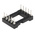 Preci-Dip 2.54mm Pitch Vertical 10 Way, Through Hole Turned Pin Open Frame IC Dip Socket, 1A