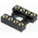 Aries Electronics 2.54mm Pitch Vertical 8 Way, SMT Open Frame IC Dip Socket, 3A
