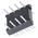 Aries Electronics 2.54mm Pitch 8 Way,Through Hole Mount IC Dip Header, Tin over Nickel, 2A