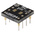 Winslow Straight Through Hole Mount 0.5 mm, 2.54 mm Pitch IC Socket Adapter, 8 Pin Female SOP to 8 Pin Male DIP