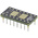 Winslow Straight Through Hole Mount 0.65 mm, 2.54 mm Pitch IC Socket Adapter, 16 Pin Female SOP to 16 Pin Male DIP
