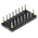 Winslow Straight Through Hole Mount 0.65 mm, 2.54 mm Pitch IC Socket Adapter, 16 Pin Female QFN to 16 Pin Male DIP