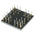 Winslow Straight Through Hole Mount 0.5 mm, 2.54 mm Pitch IC Socket Adapter, 32 Pin Female QFN to 32 Pin Male PGA