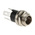 Lumberg, 16 DC Socket Rated At 500.0mA, 12.0 V, Panel Mount, length 13.2mm, Nickel, Silver