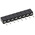 8 Way Preci-Dip Straight Through Hole 2.54mm SIL Socket, Solder, 3A 100 V ac, 150 V dc