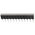 12 Way Preci-Dip Straight Through Hole 2.54mm SIL Socket, Solder, 3A 100 V ac, 150 V dc
