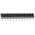 12 Way Preci-Dip Straight Through Hole 2.54mm SIL Socket, Solder, 3A 100 V ac, 150 V dc