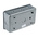 RS PRO Grey 2 Gang Plug Socket, 1 Pole Poles, 13A, Type G - British, Indoor Use