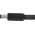 RS PRO DC Plug Rated At 1.0A, 12.0 V, Cable Mount, length 44.0mm, Nickel