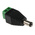 RS PRO DC Plug Rated At 2A, 16 V, Cable Mount, Nickel Plated