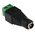 RS PRO DC Socket Rated At 1A, 16 V, Cable Mount, Nickel Plated