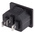 RS PRO C14 Snap-In IEC Connector Male, 10A, 250 V