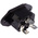 Bulgin C14 Panel Mount IEC Connector Male, 10A, 250 V