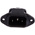 Bulgin C14 Panel Mount IEC Connector Male, 10A, 250 V