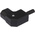 Bulgin C14 Right Angle Cable Mount IEC Connector Male, 10A, 250 V