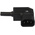 Bulgin C14 Right Angle Cable Mount IEC Connector Male, 10A, 250 V