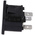 Bulgin C14 Snap-In IEC Connector Male, 10A, 250 V