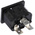 Bulgin C14 Snap-In IEC Connector Male, 10A, 250 V