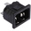 Bulgin C14 Snap-In IEC Connector Male, 10A, 250 V
