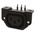 Bulgin C13 Right Angle Panel Mount, PCB Mount IEC Connector Socket, 10A, 250 V