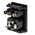 Bulgin C14 Snap-In IEC Connector Male, 10A, 250 V