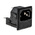 Bulgin C14 Snap-In IEC Connector Male, 10A, 250 V, Fuse Size 5 x 20mm