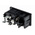 Bulgin C14 Snap-In IEC Connector Male, 10A, 250 V