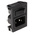 Bulgin C14 Snap-In IEC Connector Male, 10A, 250 V