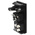 Bulgin C14 Snap-In IEC Connector Male, 10A, 250 V, Fuse Size 5 x 20mm