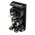 Bulgin C13, C14 Snap-In IEC Connector Socket, Plug, 10A, 250 V, Fuse Size 5 x 20mm