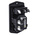 Bulgin C14 Panel Mount IEC Connector Male, 10A, 250 V, Fuse Size 5 x 20mm