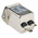 Schaffner 2A, 250 V ac Male Panel Mount IEC Inlet Filter FN9260B-2-06, Faston 2 Fuse