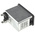 Schaffner 1A, 250 V ac Male Snap-In IEC Filter 2 Pole FN285-1-06, Faston 1 Fuse